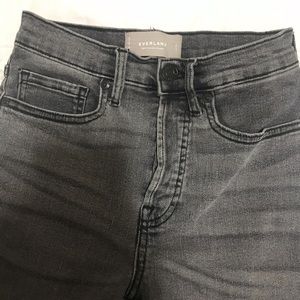 Everlane cigarette high waist jeans